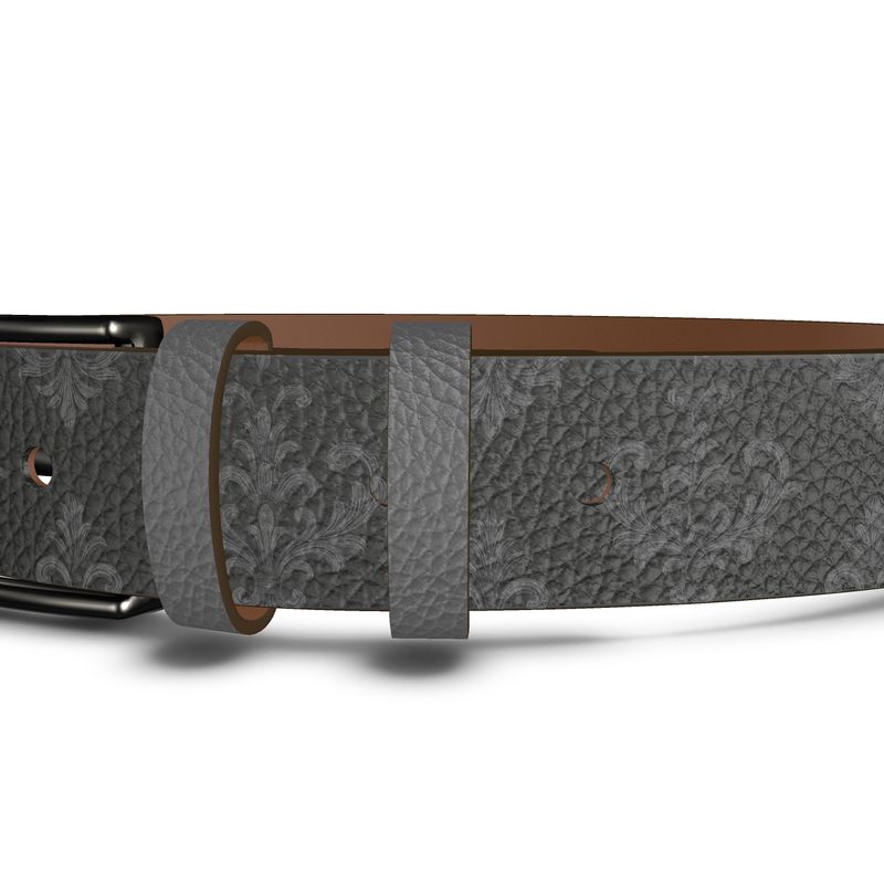 Lüna Noire — Eclipse Signature Leather Belt