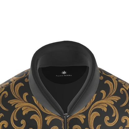 Lüna Noire — Golden Eclipse Luxe Puffer