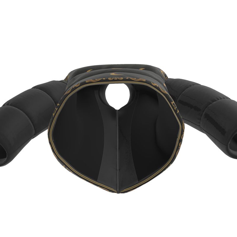 Lüna Noire — Golden Eclipse Luxe Puffer