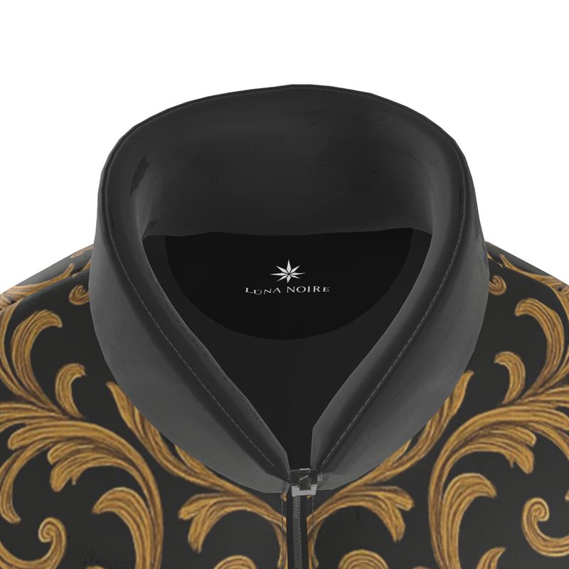 Lüna Noire — Golden Eclipse Luxe Puffer