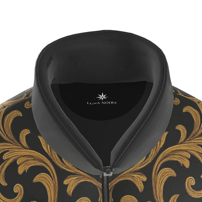 Lüna Noire — Golden Eclipse Luxe Puffer