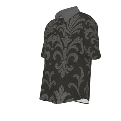 Lüna Noire — Black Monarch Linen Shirt