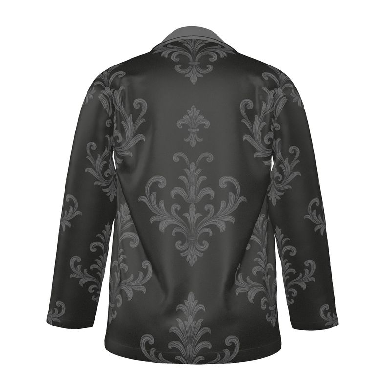 Lüna Noire — Noir Baroque Pyjama Shirt