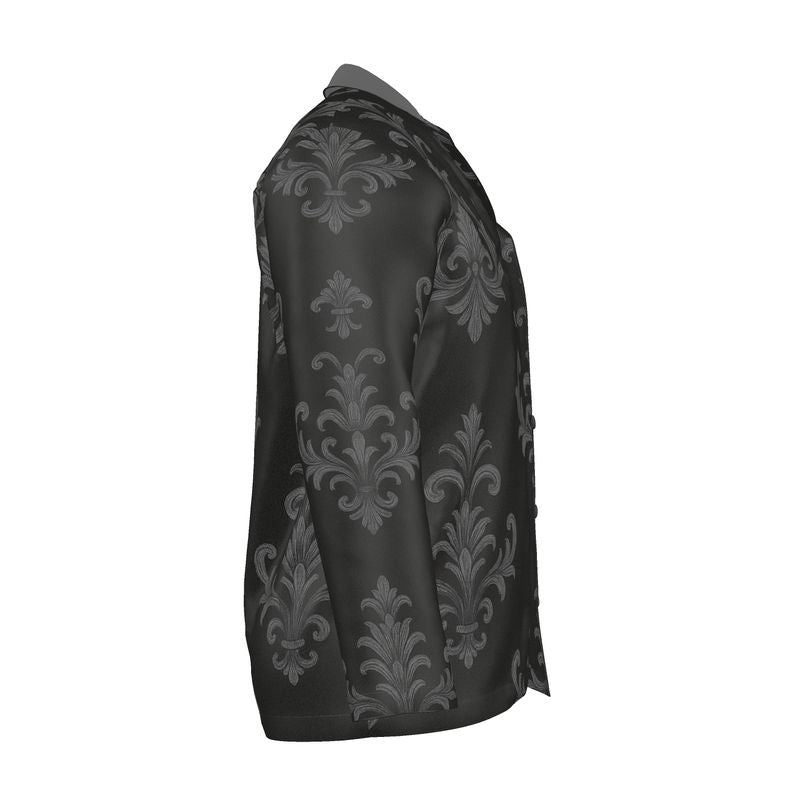 Lüna Noire — Noir Baroque Pyjama Shirt