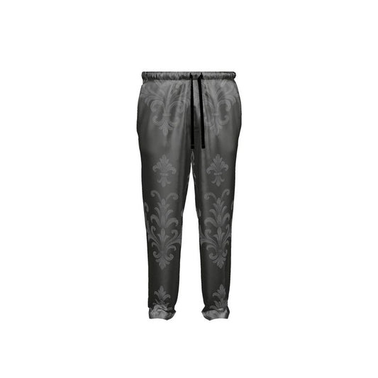 Lüna Noire — Noir Baroque Lounge Trousers