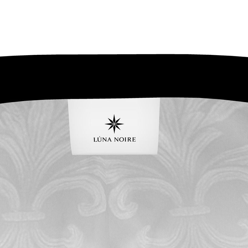 Lüna Noire — Noir Baroque Lounge Trousers