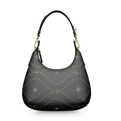 Lüna Noire — Celestial Curve Nappa Bag