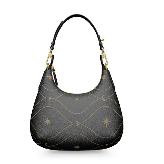 Lüna Noire — Celestial Curve Nappa Bag