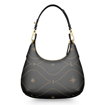 Lüna Noire — Celestial Curve Nappa Bag