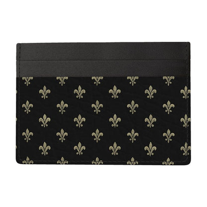 Lüna Noire Cardholder "Fleur Royale"