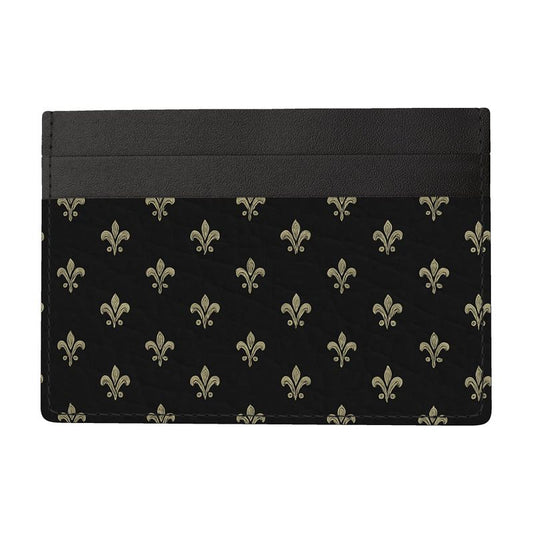 Lüna Noire Cardholder "Fleur Royale"
