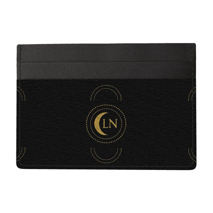 Lüna Noire Cardholder "Eclipse Seal"