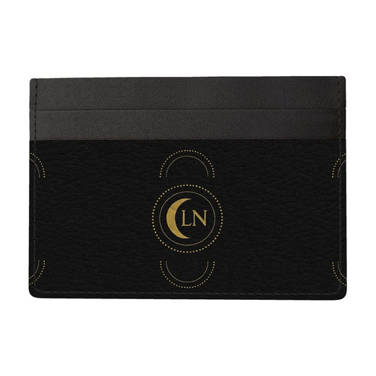 Lüna Noire Cardholder "Eclipse Seal"