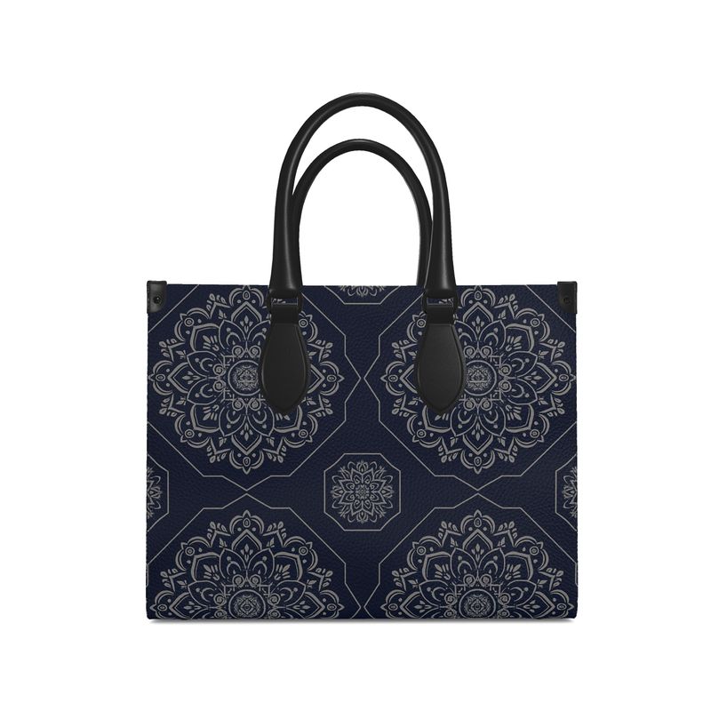 Lüna Noire "Sapphire Mandala Tote"