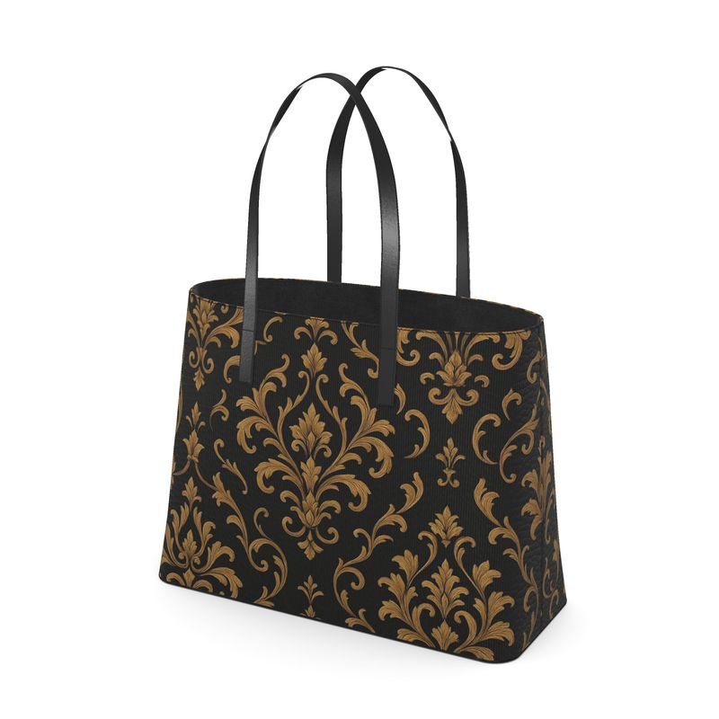 Lüna Noire "Baroque Grandeur Tote"