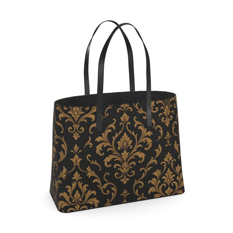 Lüna Noire "Baroque Grandeur Tote"