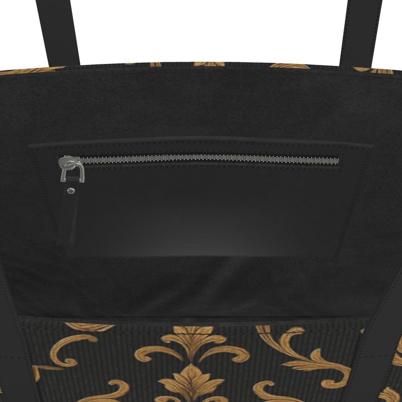 Lüna Noire "Baroque Grandeur Tote"