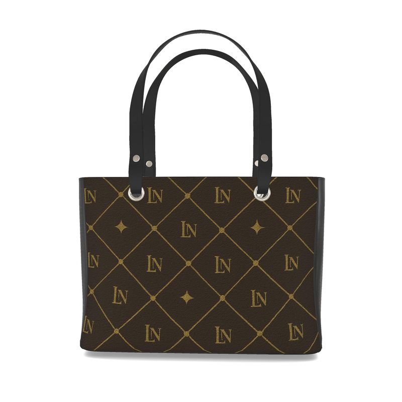 Lüna Noire "Monogram Royal Tote"