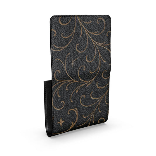 Lüna Noire Baroque Fold Wallet
