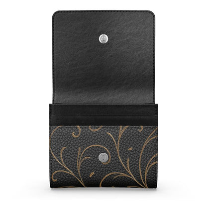 Lüna Noire Baroque Fold Wallet