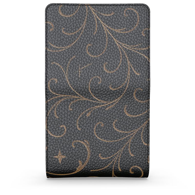 Lüna Noire Baroque Fold Wallet