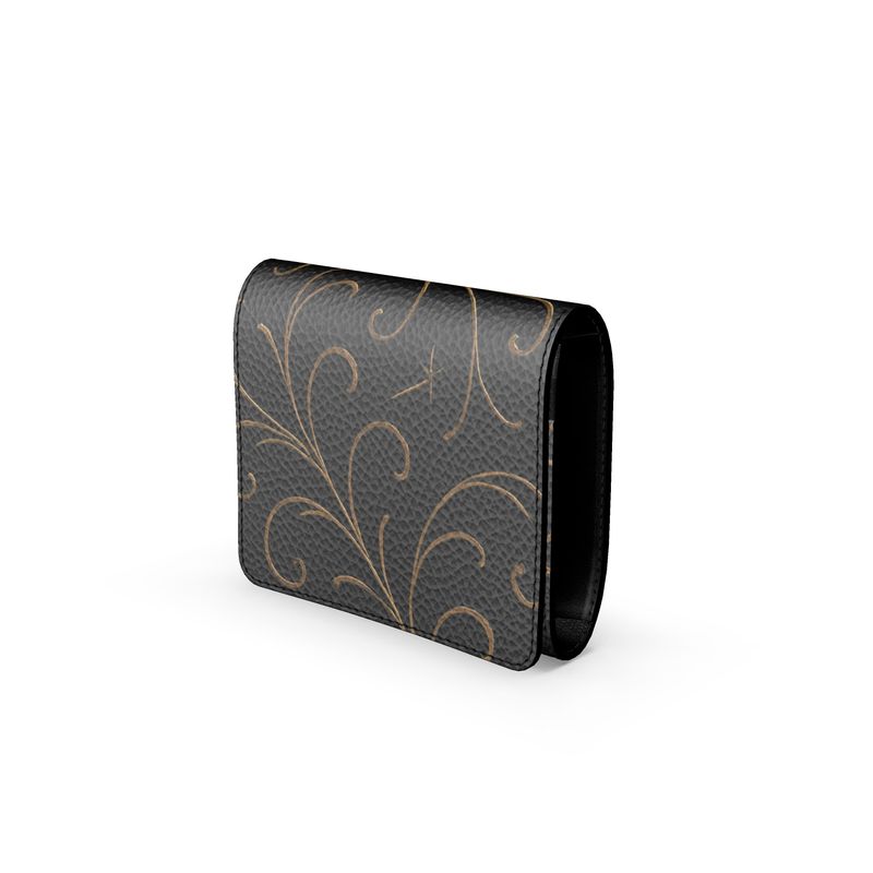 Lüna Noire Baroque Fold Wallet