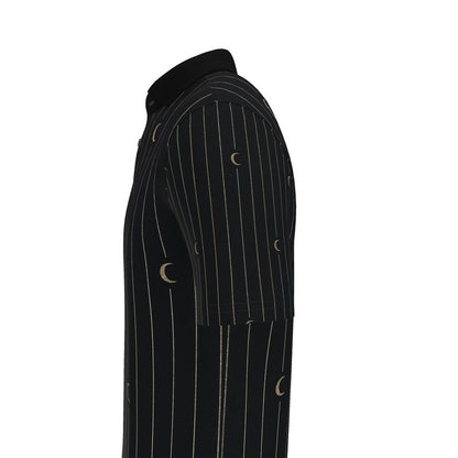 Lüna Noire Polo "Sovereign Stripe"