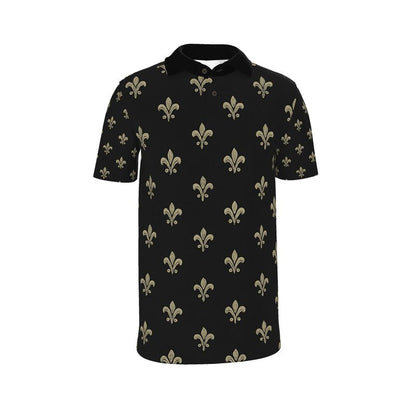 Lüna Noire Polo "Eclipse Fleur"