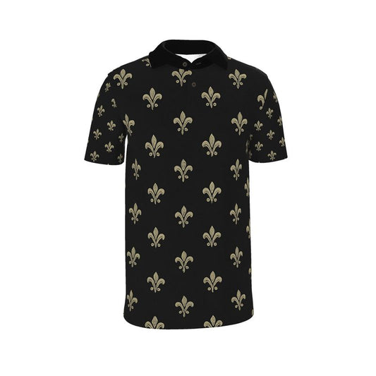 Lüna Noire Polo "Eclipse Fleur"