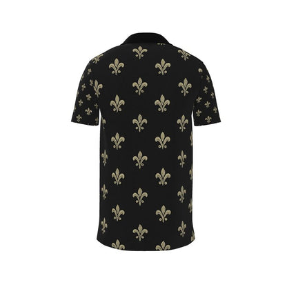Lüna Noire Polo "Eclipse Fleur"