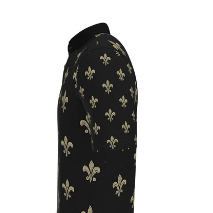 Lüna Noire Polo "Eclipse Fleur"